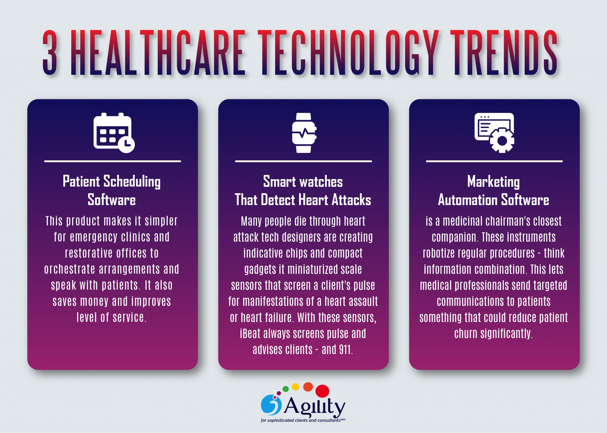 3 Healthcare Technology Trends - Consulting Blog For Successful ...