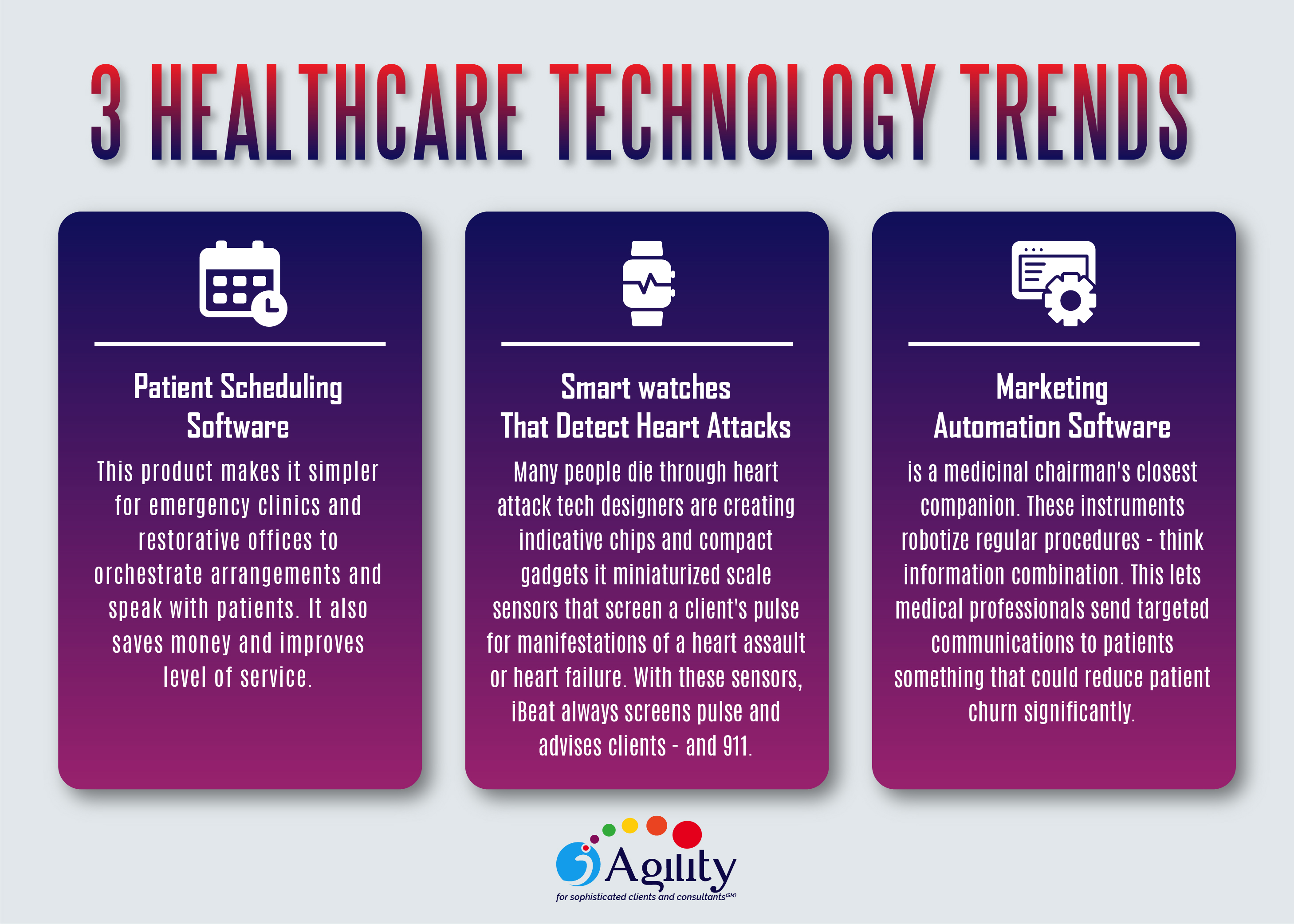 3 Healthcare Technology Trends - Consulting Blog for Successful